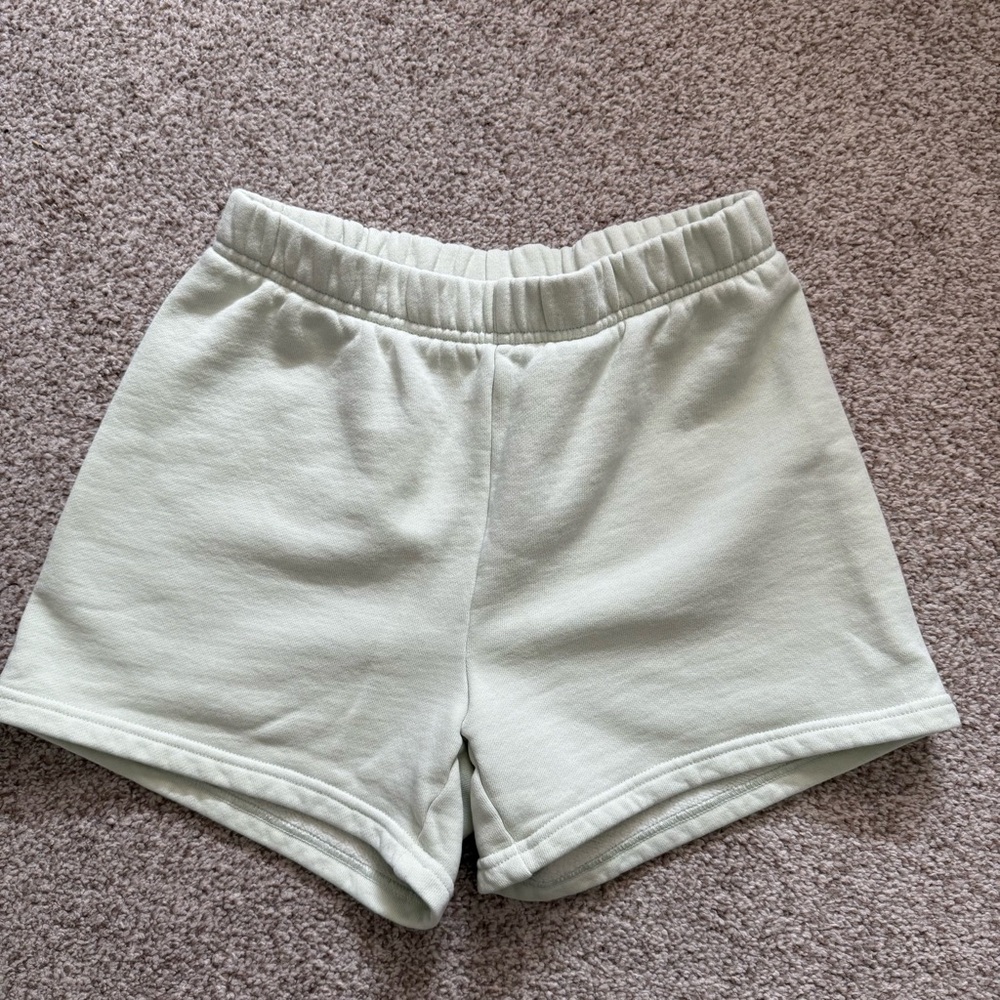TNA Green  Athletic Shorts Elastic Waistband Soft Fabric